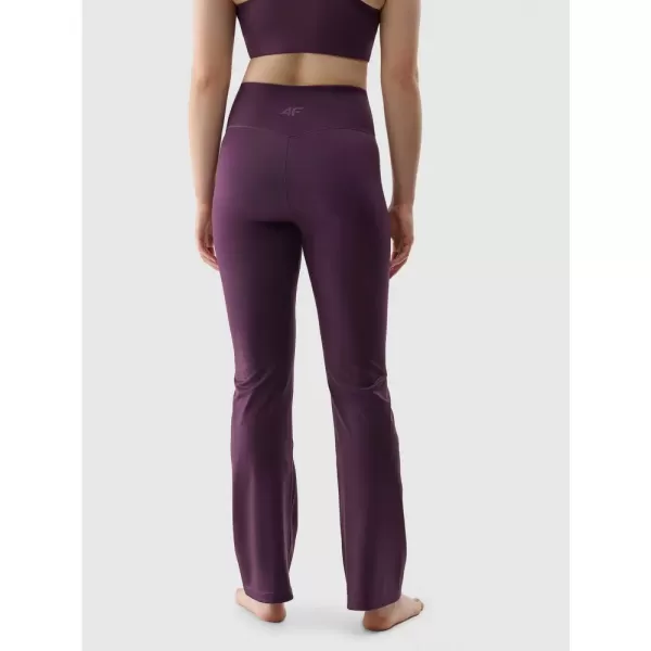  Dámské legíny 4F 4FWSS25TFTIF324 DARK VIOLET 