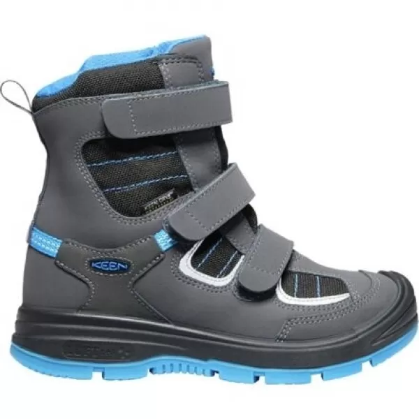  Dětské boty KEEN REDWOOD WINTER WP RAVEN/MAGNET 