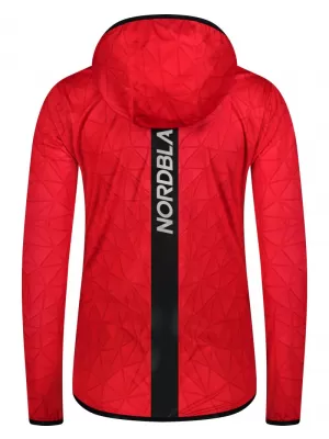 Dámská lehká softshellová bunda NORDBLANC PURESNOW NBWSL8103 ČERVENÁ