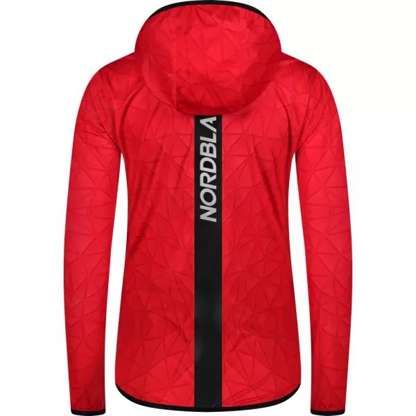  Dámská lehká softshellová bunda NORDBLANC PURESNOW NBWSL8103 ČERVENÁ 