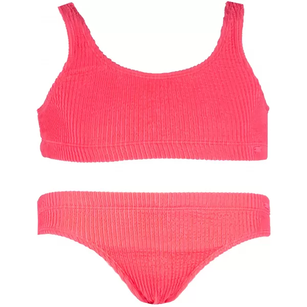  Dětské plavky 4F 4FJWSS25UBKSF047 PALE CORAL NEON 