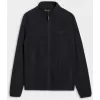 Pánská fleecová mikina 4F 4FWSS25TFLEM304 DEEP BLACK