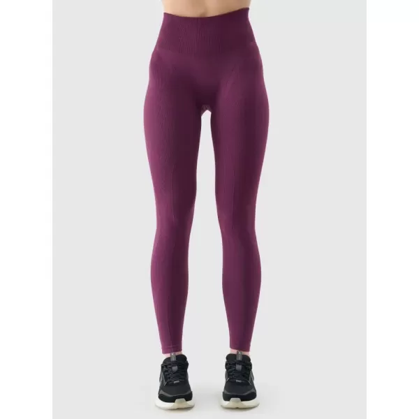  Dámské legíny 4F 4FWSS25TFTIF347 DARK VIOLET 