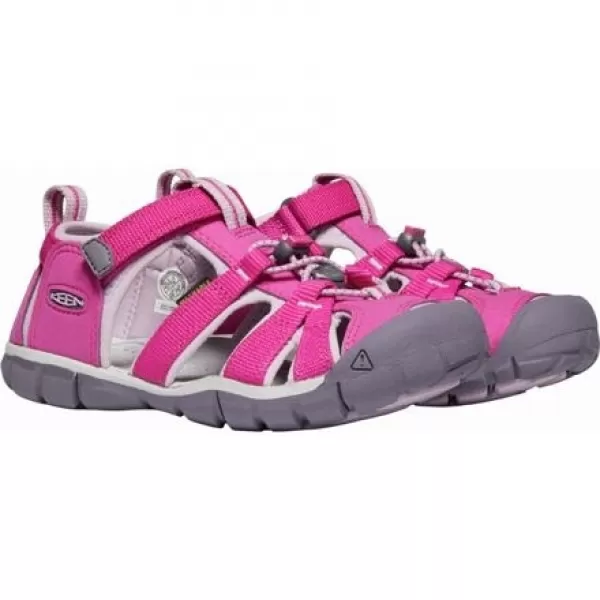  Dětské sandály KEEN SEACAMP II CNX YOUTH VERY BERRY/DAWN PINK 