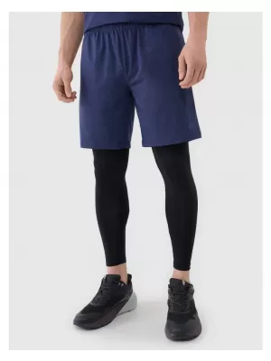 Pánské kraťasy 4F 4FWSS25TFSHM0911 DARK BLUE MELANGE