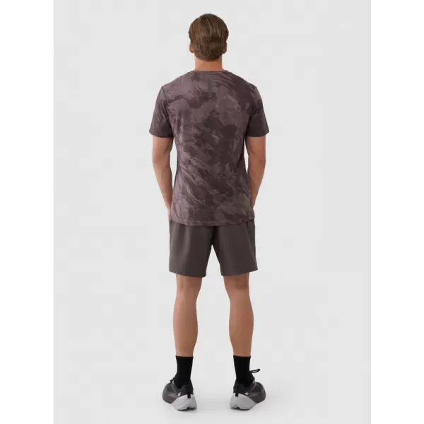  Pánské kraťasy 4F 4FWSS25TFSHM0867 BROWN 