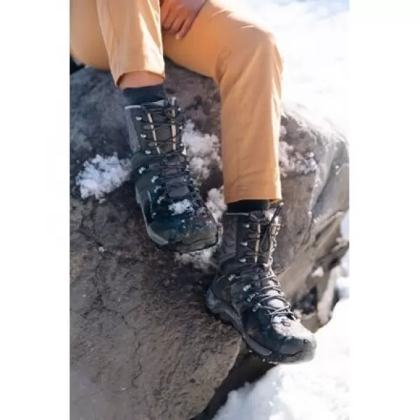  Dámské boty KEEN REVEL IV HIGH POLAR W BLACK/NORTH ATLANTIC 