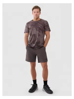 Pánské kraťasy 4F 4FWSS25TFSHM0867 BROWN