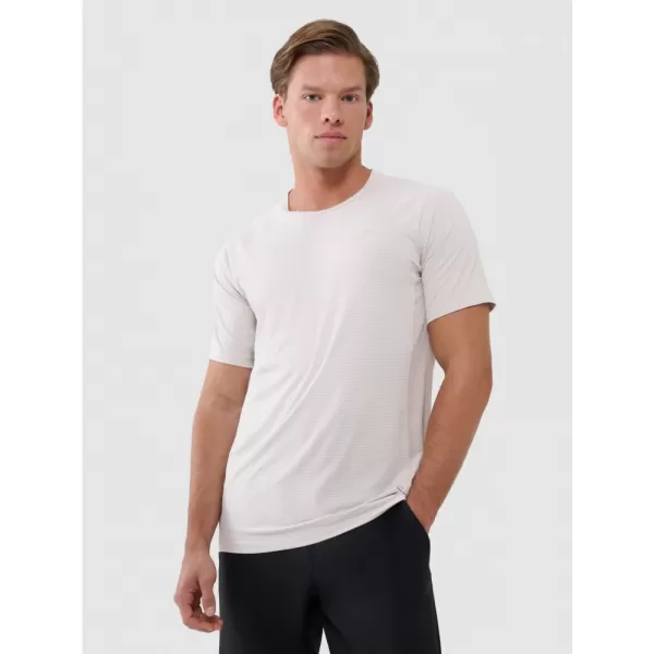  Pánské funkční triko 4F 4FWSS25TFTSM1217 CREME 