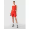 Dámské krátké legíny 4F 4FWSS25TFSTF016 RED