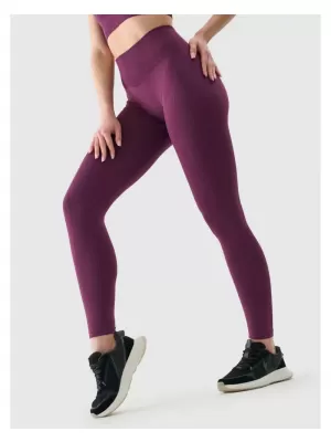 Dámské legíny 4F 4FWSS25TFTIF347 DARK VIOLET