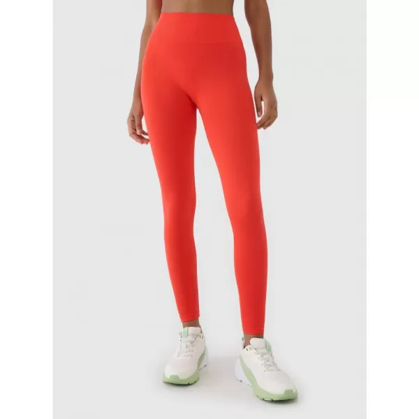 Dámské legíny 4F 4FWSS25TFTIF380 RED 