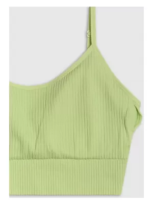 Dámská podprsenka 4F 4FWSS25USBAF151 LIGHT GREEN