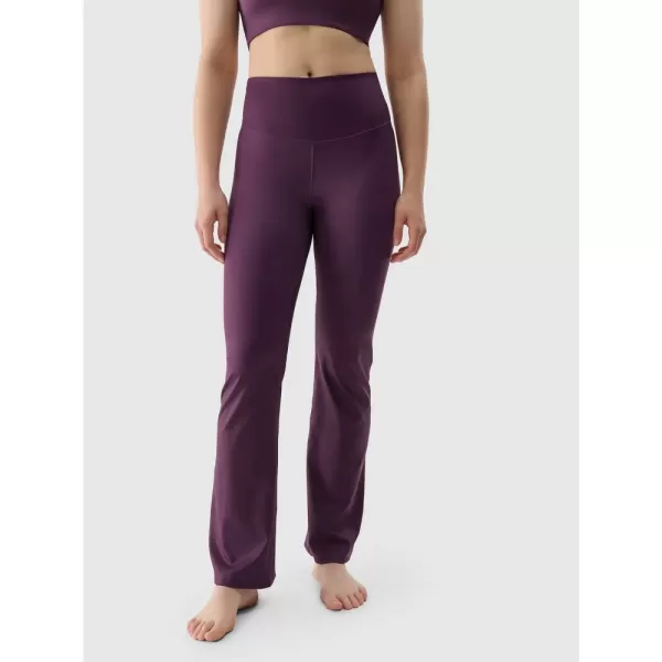  Dámské legíny 4F 4FWSS25TFTIF324 DARK VIOLET 