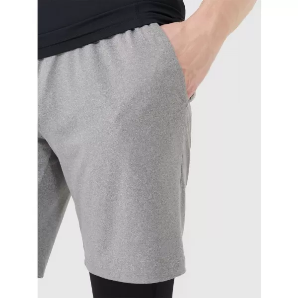  Pánské kraťasy 4F 4FWMM00TFSHM1310 GREY MELANGE 