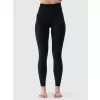 Dámské legíny 4F 4FWSS25TFTIF347 DEEP BLACK