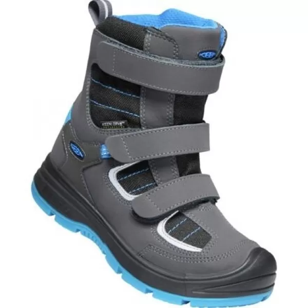  Dětské boty KEEN REDWOOD WINTER WP RAVEN/MAGNET 