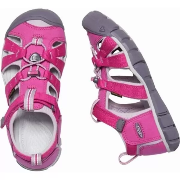  Dětské sandály KEEN SEACAMP II CNX YOUTH VERY BERRY/DAWN PINK 