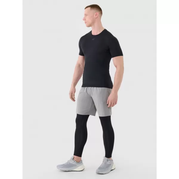  Pánské kraťasy 4F 4FWMM00TFSHM1310 GREY MELANGE 