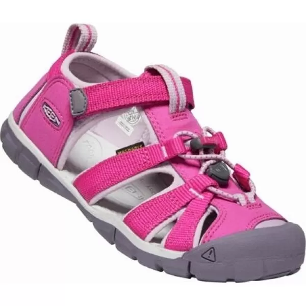  Dětské sandály KEEN SEACAMP II CNX YOUTH VERY BERRY/DAWN PINK 
