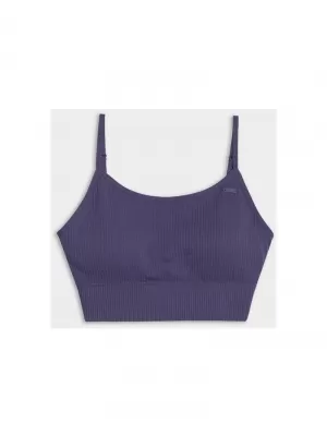 Dámská podprsenka 4F 4FWSS25USBAF151 DARK BLUE