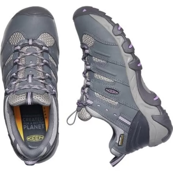  Dámské boty KEEN KOVEN WP W STEEL GREY/AFRICAN VIOLET 
