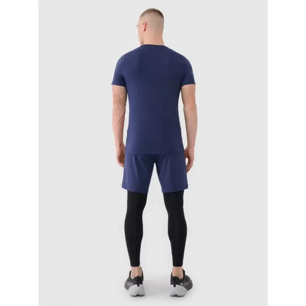  Pánské kraťasy 4F 4FWSS25TFSHM0911 DARK BLUE MELANGE 