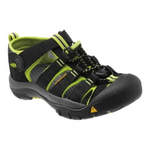  Dětské sandály KEEN NEWPORT H2 BLACK/LIME GREEN 