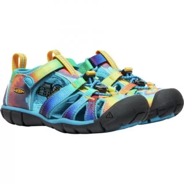  Dětské sandály KEEN SEACAMP II CNX VIVID BLUE/ORIGINAL TIE DYE 