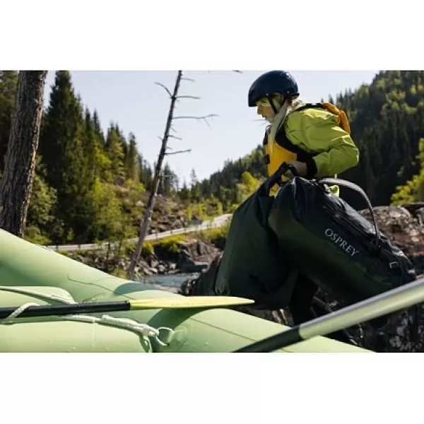  Cestovní taška OSPREY TRANSPORTER WP DUFFEL 100 TUNNEL VISION GREY 