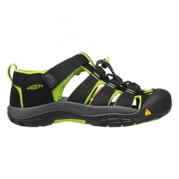  Dětské sandály KEEN NEWPORT H2 BLACK/LIME GREEN 