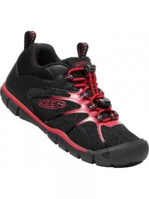 Dětské boty KEEN CHANDLER 2 CNX BLACK/RED CARPET