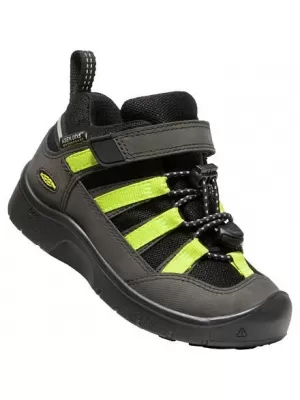 Dětské boty KEEN HIKEPORT 2 LOW WP BLACK/EVENING PRIMROSE