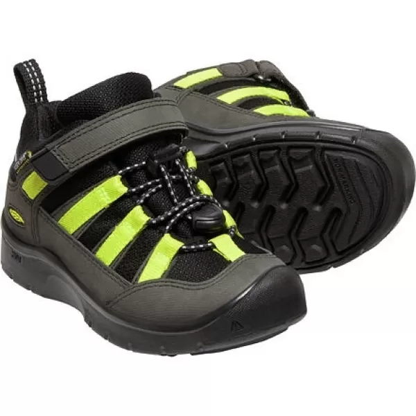  Dětské boty KEEN HIKEPORT 2 LOW WP BLACK/EVENING PRIMROSE 