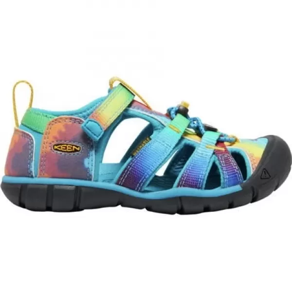  Dětské sandály KEEN SEACAMP II CNX VIVID BLUE/ORIGINAL TIE DYE 