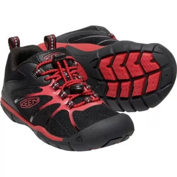  Dětské boty KEEN CHANDLER 2 CNX BLACK/RED CARPET 