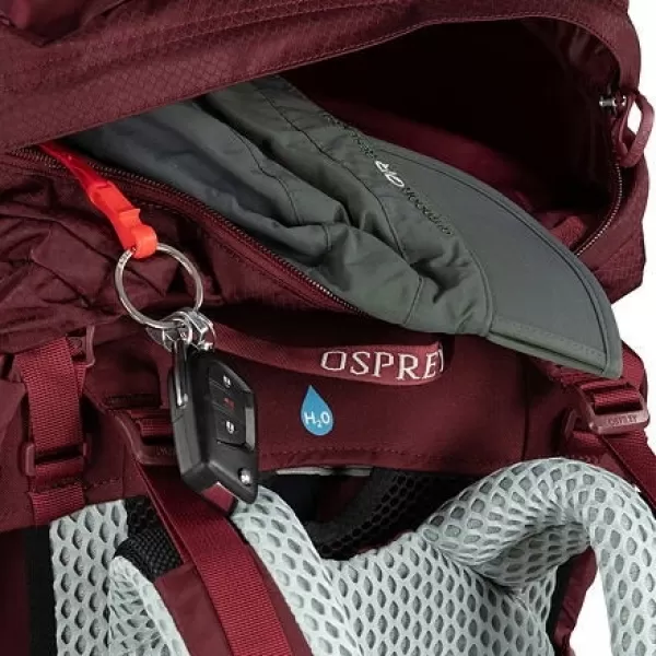  Dámský batoh OSPREY AURA AG LT 65 ANTIDOTE PURPLE 