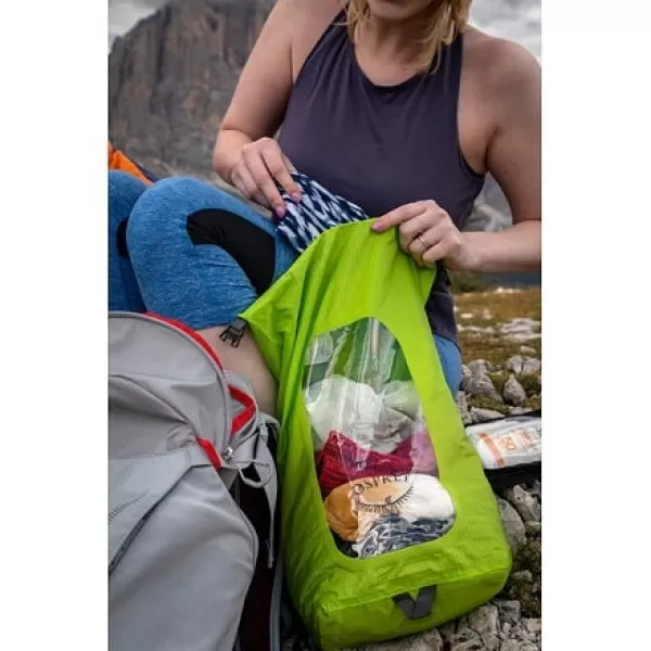  Obal OSPREY DRY SACK 35 W/WINDOW LIMON GREEN 