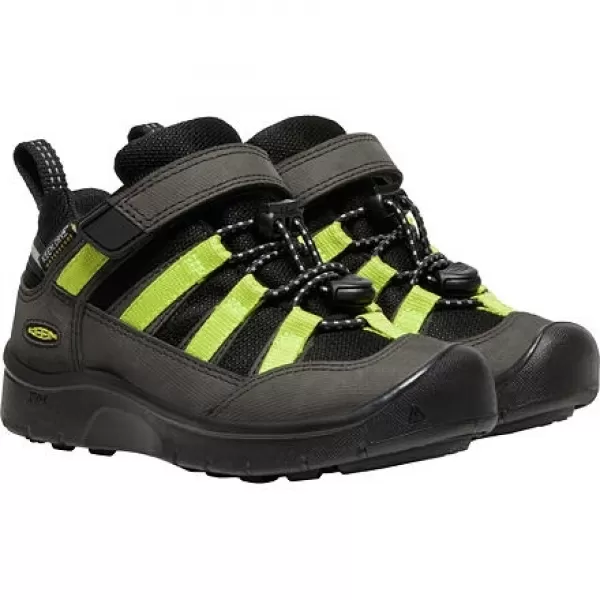  Dětské boty KEEN HIKEPORT 2 LOW WP BLACK/EVENING PRIMROSE 