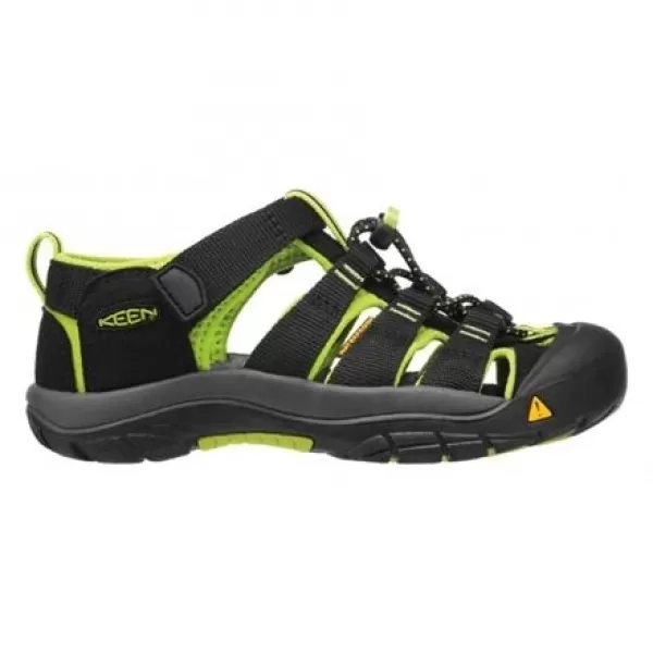  Dětské sandály KEEN NEWPORT H2 BLACK/LIME GREEN 