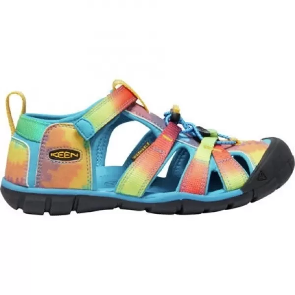  Dětské sandály KEEN SEACAMP II CNX YOUTH VIVID BLUE/ORIGINAL TIE DYE 