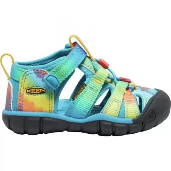  Dětské sandály KEEN SEACAMP II CNX VIVID BLUE/ORIGINAL TIE DYE 