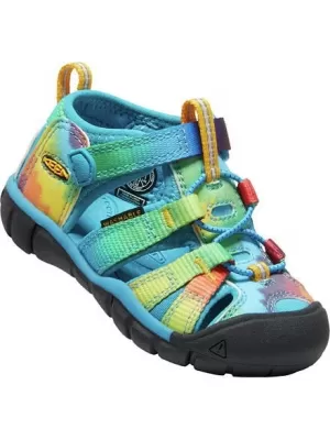 Dětské sandály KEEN SEACAMP II CNX VIVID BLUE/ORIGINAL TIE DYE