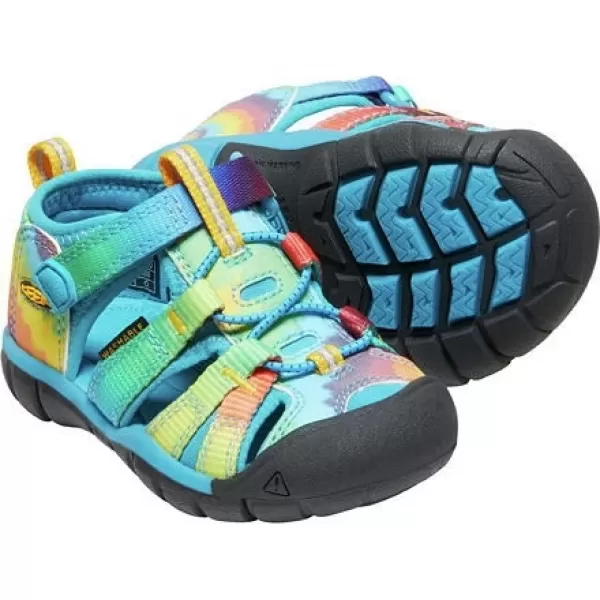  Dětské sandály KEEN SEACAMP II CNX VIVID BLUE/ORIGINAL TIE DYE 