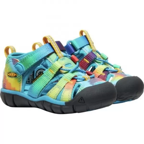  Dětské sandály KEEN SEACAMP II CNX VIVID BLUE/ORIGINAL TIE DYE 