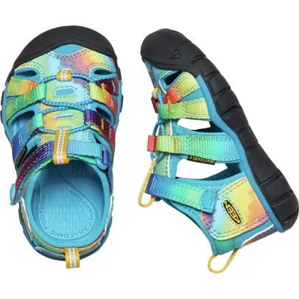  Dětské sandály KEEN SEACAMP II CNX VIVID BLUE/ORIGINAL TIE DYE 