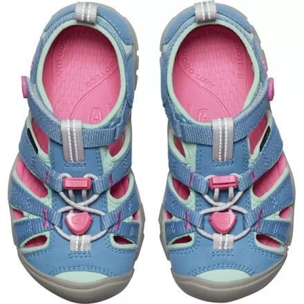  Dětské sandály KEEN SEACAMP II CNX CORONET BLUE/HOT PINK 