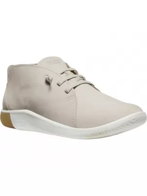 Dámské boty KEEN KNX CHUKKA W SILVER LINING/STAR WHITE