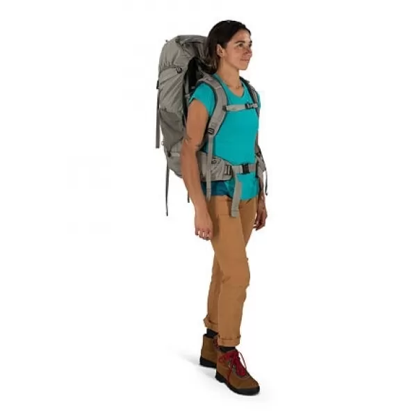  Dámský batoh OSPREY RENN 50 PEDIMENT GREY/LINEN TAN 