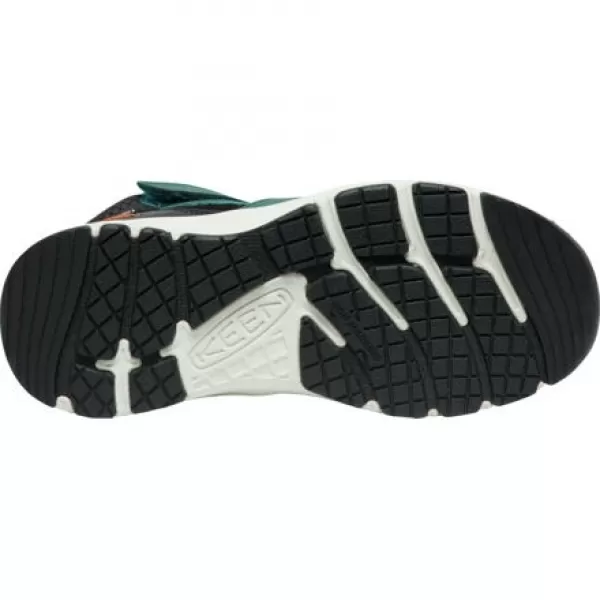  Dětské boty KEEN SKUA MID WP YOUTH PONDEROSA PINE/GOLD FLAME 